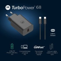 Chargeur mural Motorola Noir Multicouleur 68 W
