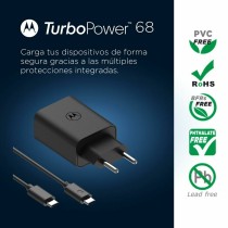 Wandladegerät Motorola Schwarz Bunt 68 W