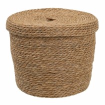 Multi-purpose basket 3 Pieces 28 x 28 x 36 cm Natural Natural Fibre