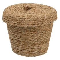 Multi-purpose basket 3 Pieces 28 x 28 x 36 cm Natural Natural Fibre