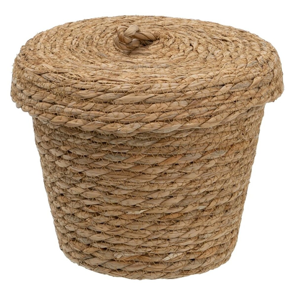 Multi-purpose basket 3 Pieces 28 x 28 x 36 cm Natural Natural Fibre