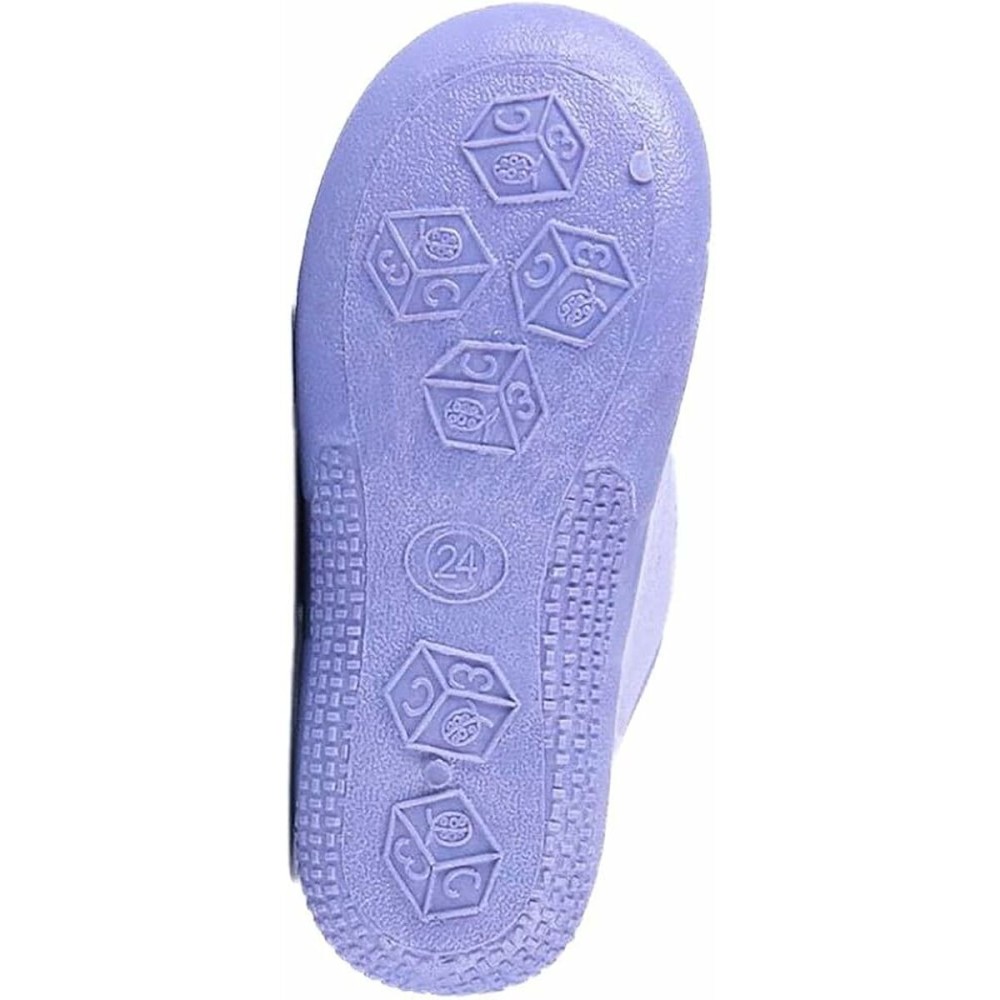 House Slippers Frozen Lilac