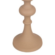 Bougeoir 13 x 13 x 39,5 cm Beige Aluminium