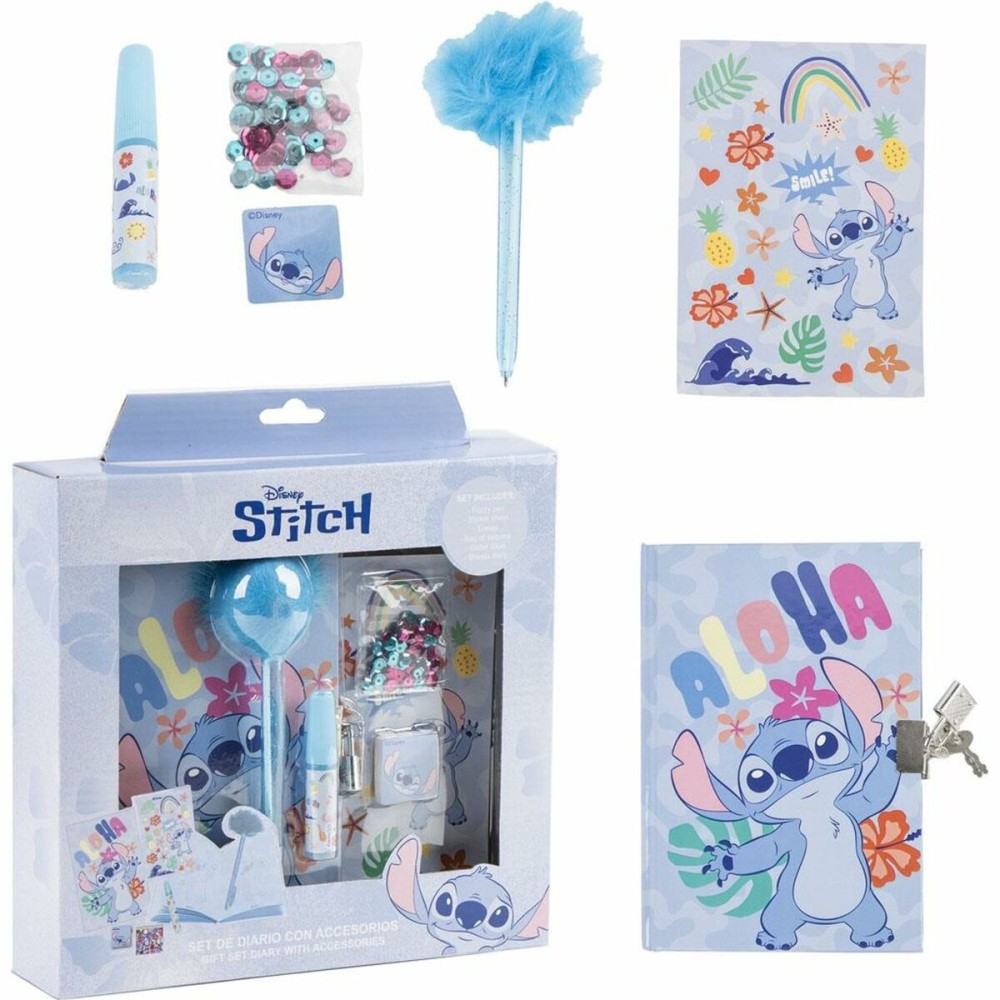Papierwaren-Set Stitch Bunt