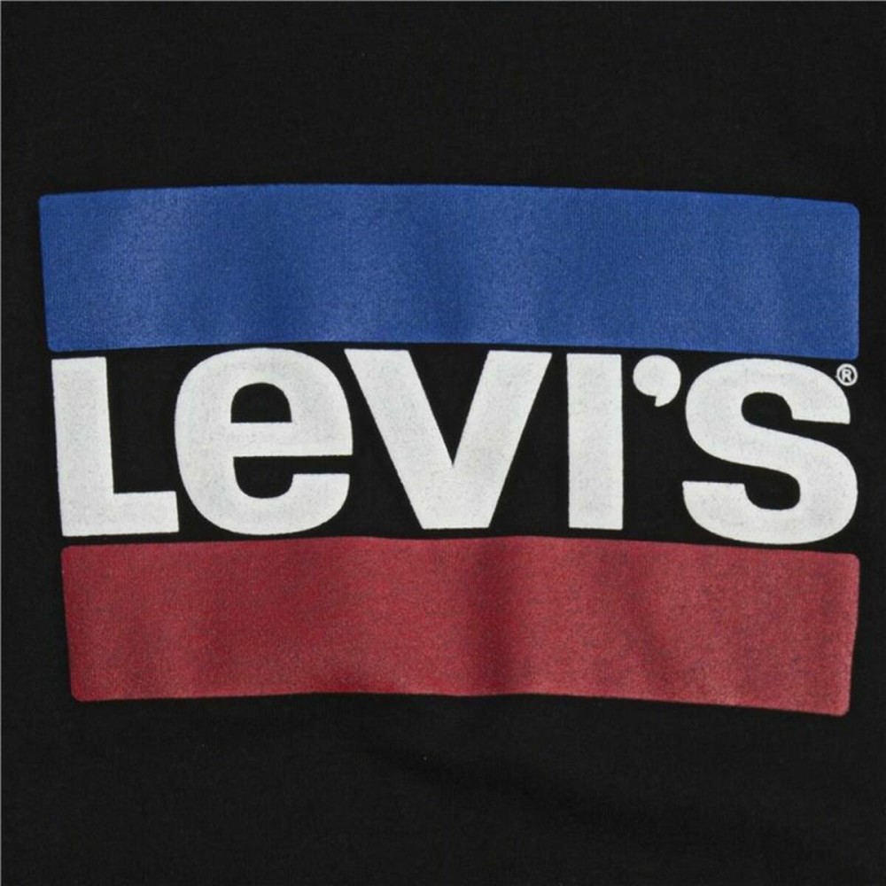 Men’s Short Sleeve T-Shirt Levi's Logo Jr  Black