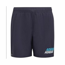 Sportshorts für Kinder Adidas HD7373 Marineblau