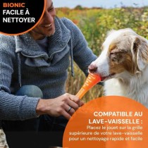 Jouet pour chien Bionic Urban stick Orange 23 cm M