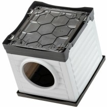 Tierbett Ferplast PETVILLA 50 Harz Thermoplastischer Kunststoff 38,5 x 43 x 38,5 cm Weiß Grau