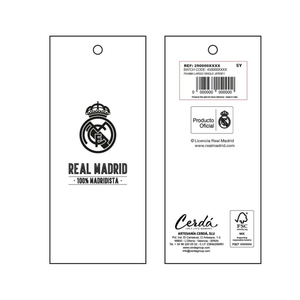 Children's Pyjama Real Madrid C.F. Blue