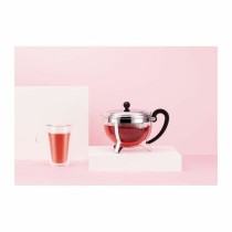 Théière Bodum CHAMBORD Gris Transparent 1,3 L 16,8 x 23,3 x 16,8 cm