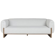 Canapé Home ESPRIT Marron Gris Scandi 220 x 95 x 77 cm