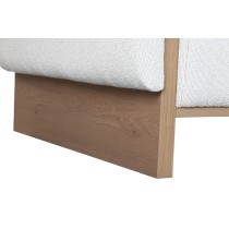 Sofa Home ESPRIT Braun Grau Scandi 220 x 95 x 77 cm
