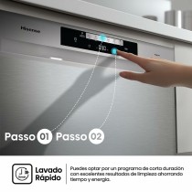 Geschirrspüler Hisense HS643C90X Silber