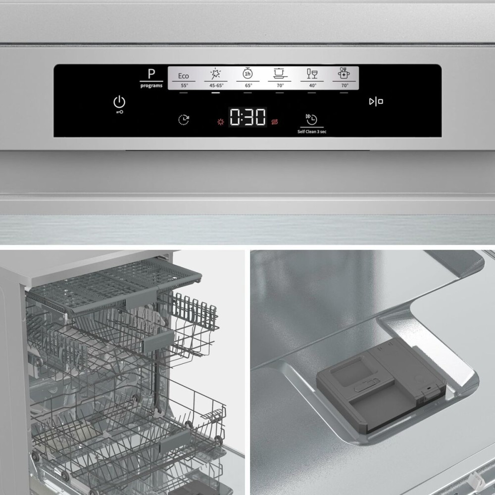 Geschirrspüler Hisense HS643C90X Silber