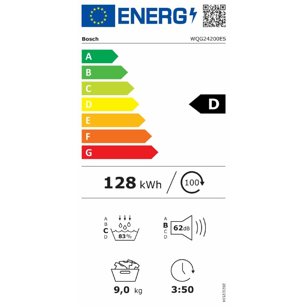 Kondensationstrockner BOSCH WQG24200ES 9K BC BCA DSP