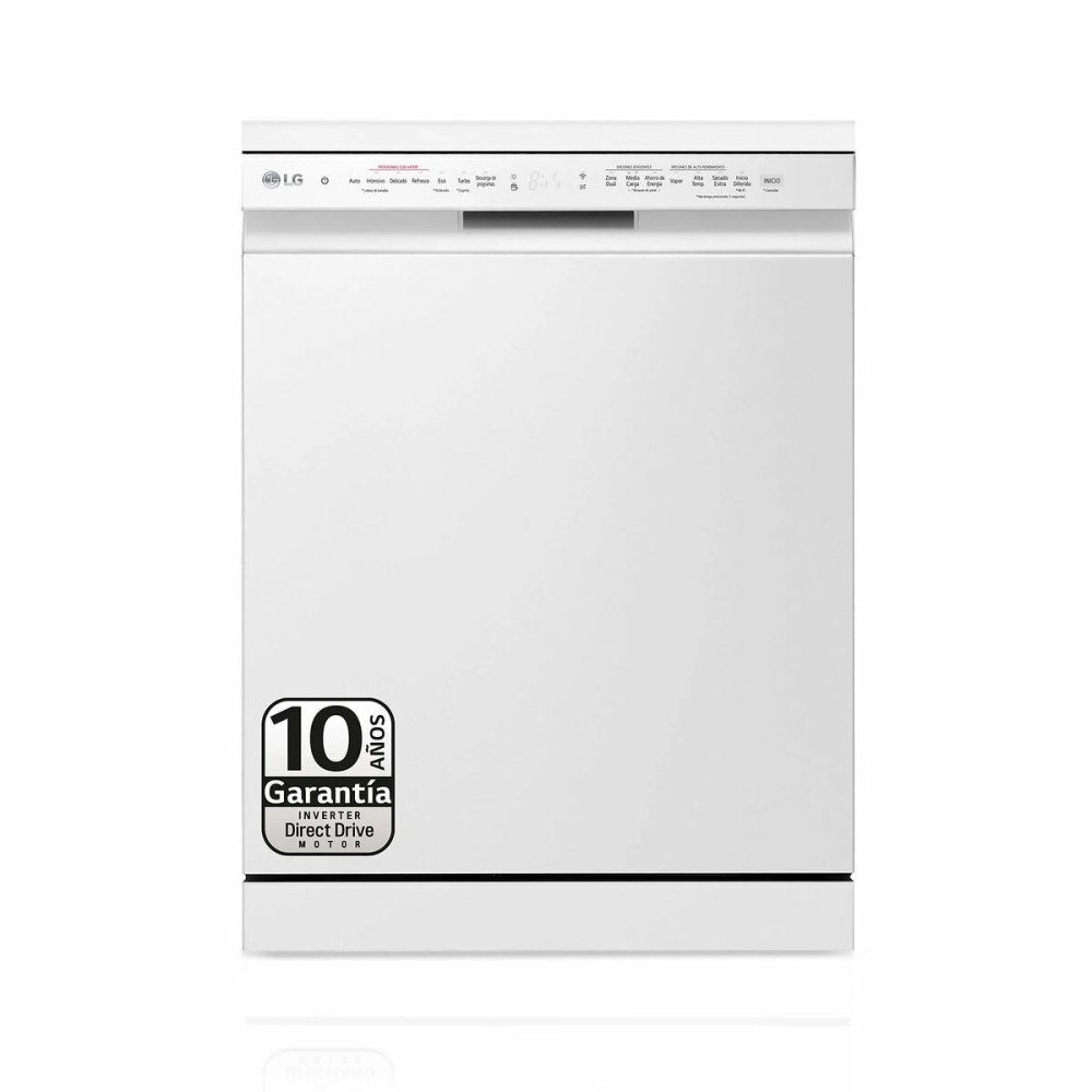 Geschirrspüler LG DF365FWS Weiß B