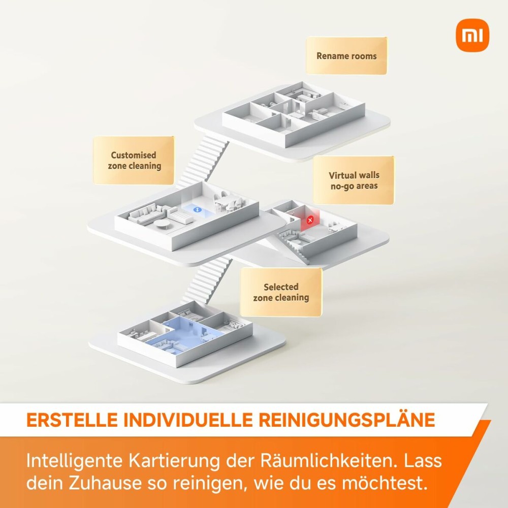 Roboterstaubsauger Xiaomi VACUUM S20 BK 3200 mAh