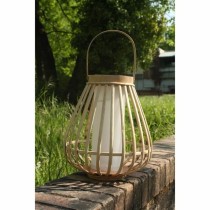 Solarlampe Beige Flammeneffekt
