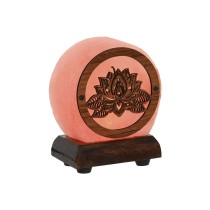 Tischlampe Home ESPRIT Braun Rosa