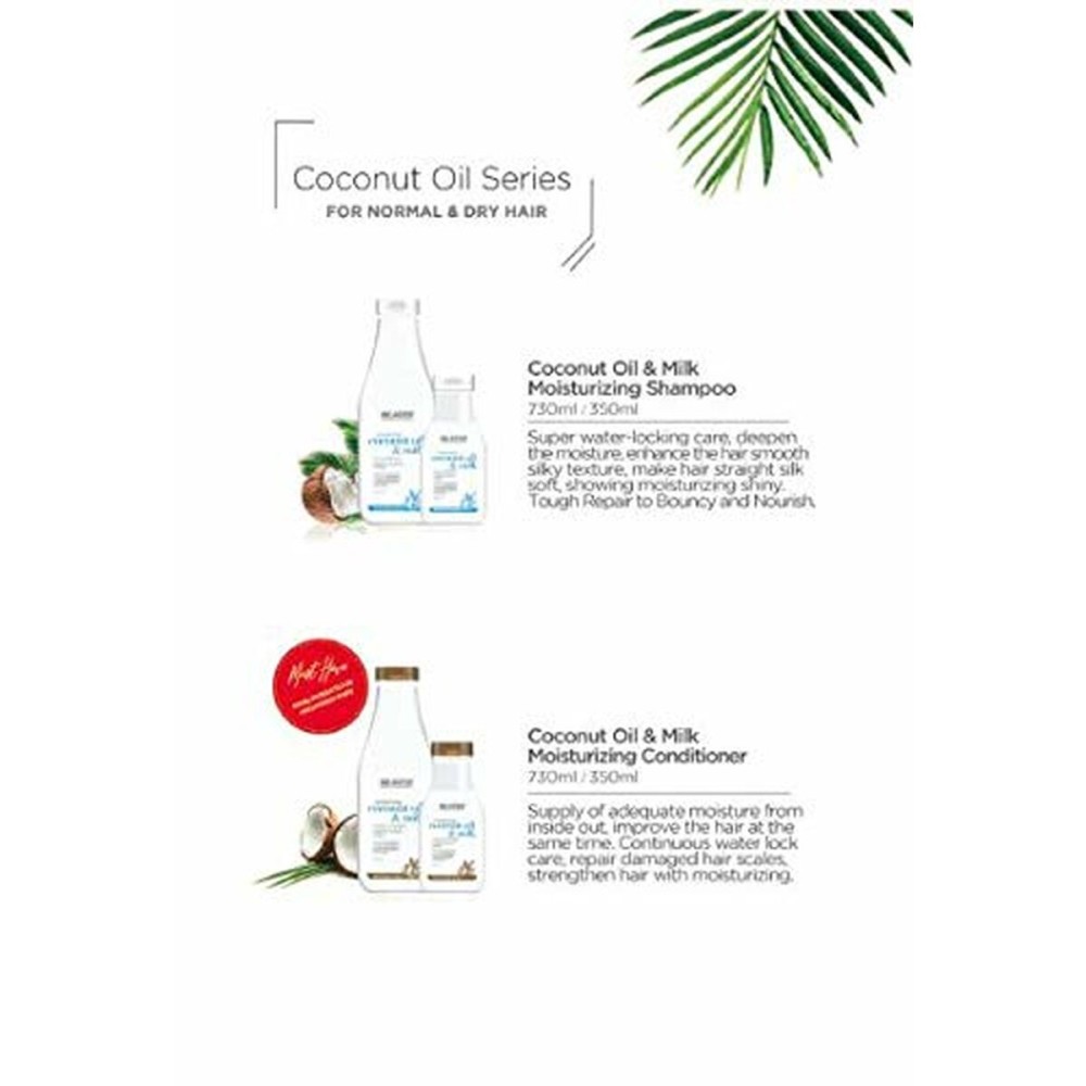 Moisturizing Shampoo Beaver COCONUT OIL & QUINOA 350 ml