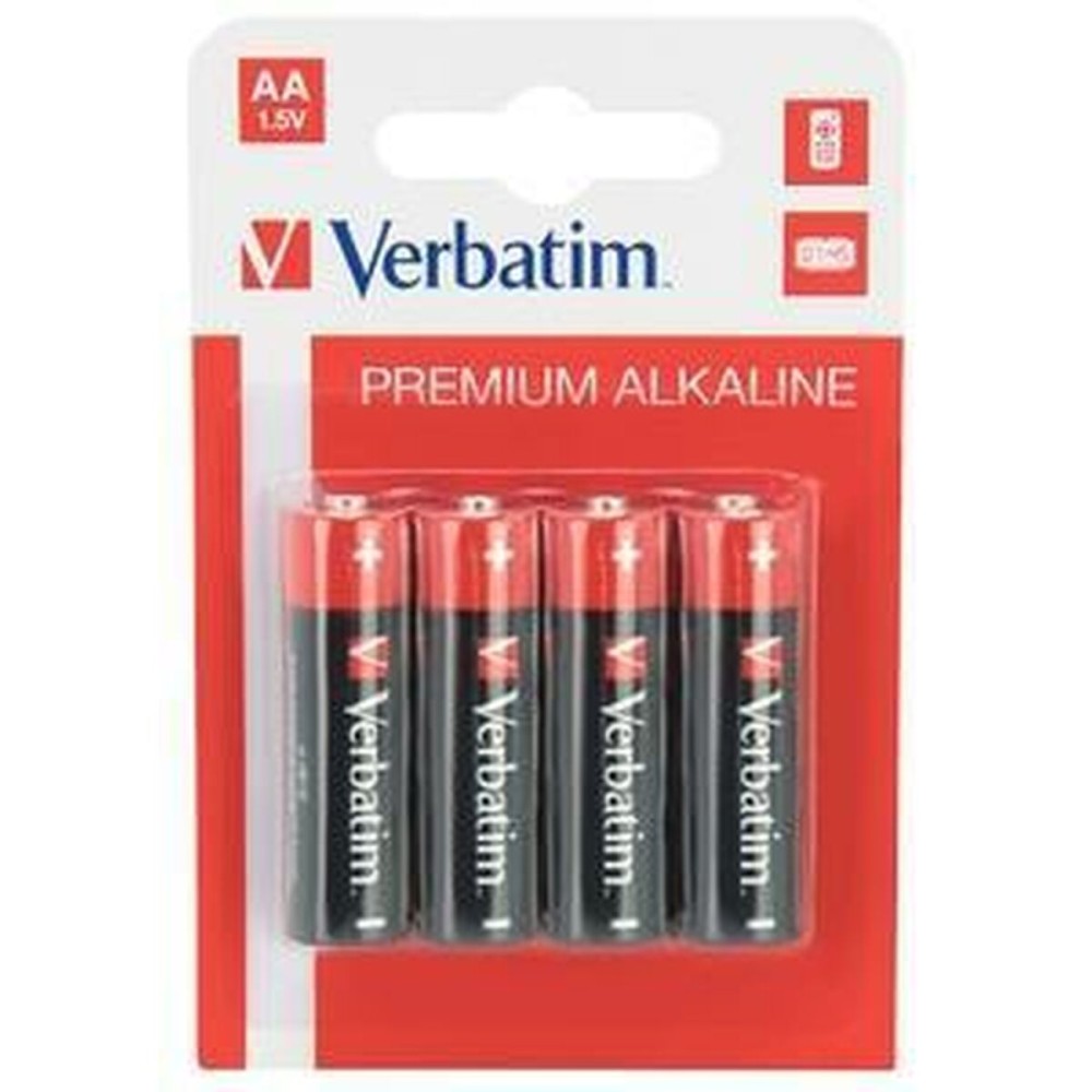 Alkaline Batteries Verbatim LR06 1,5 V (20 Units)