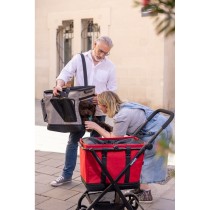 Shopping cart Carlett CUBE S ICE Grey