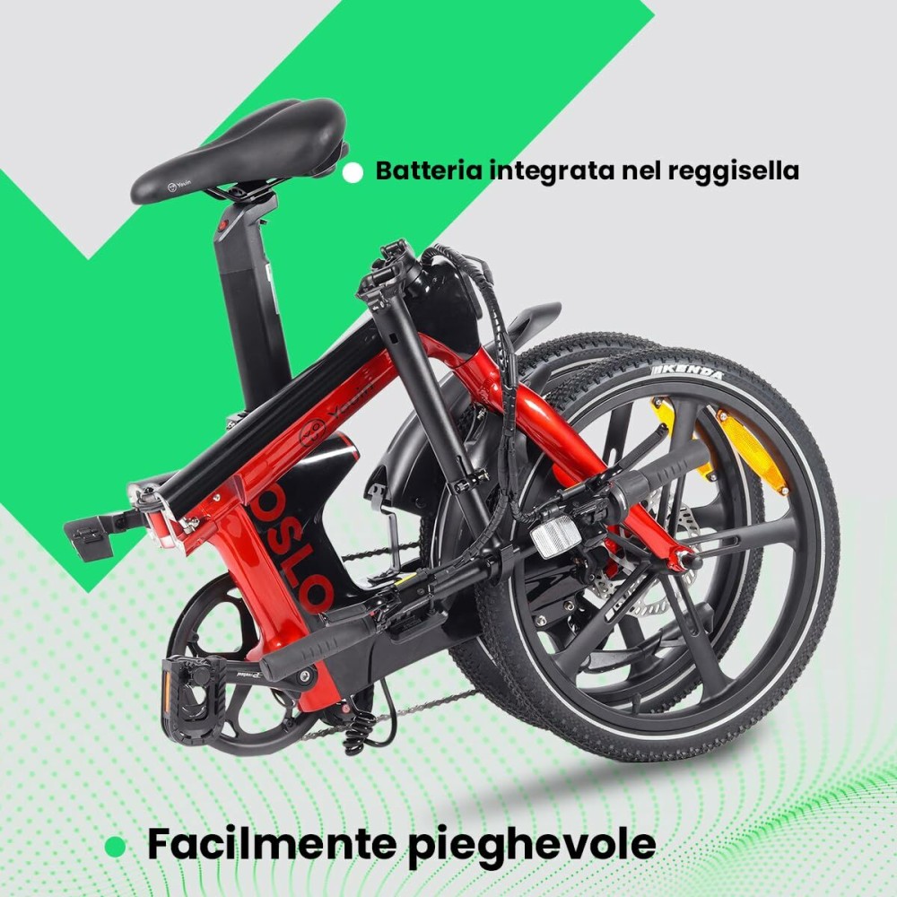 Electric Bike Youin BK1900 OSLO Red