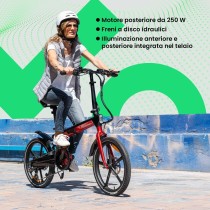 Vélo Électrique Youin BK1900 OSLO Rouge