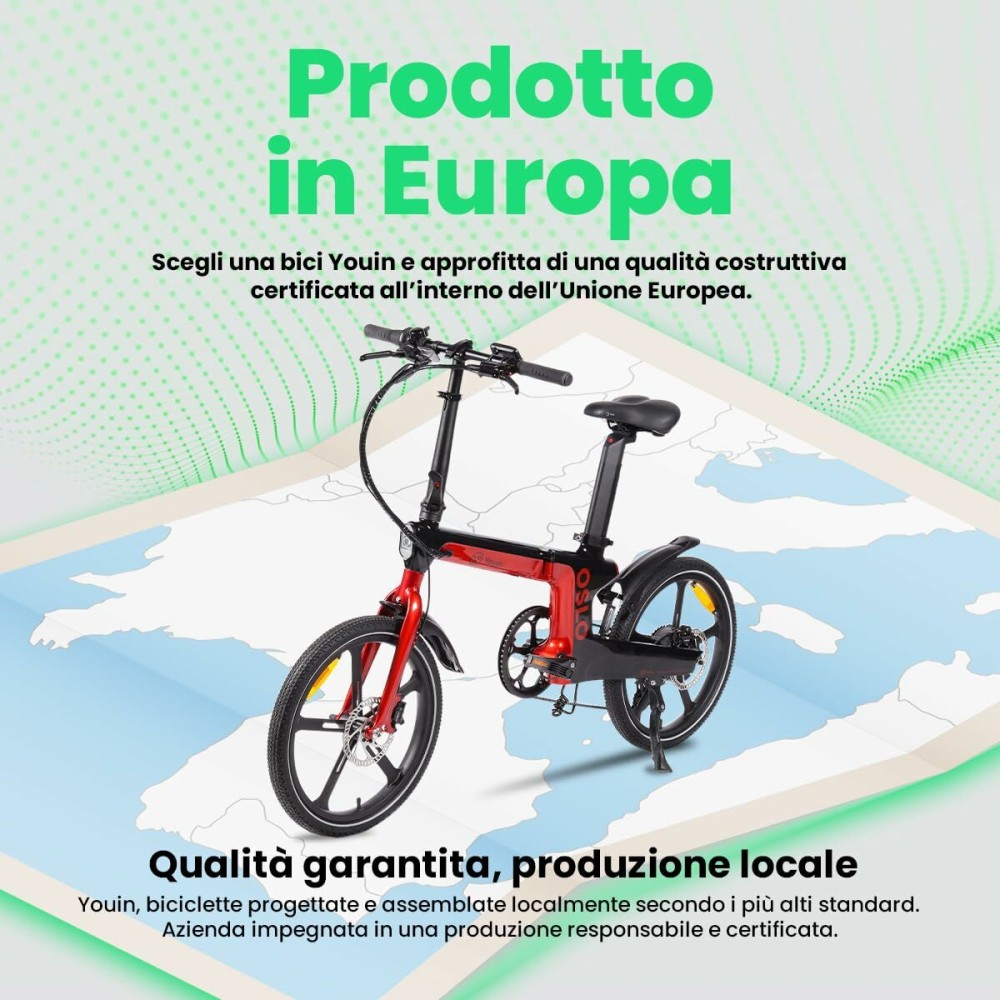 Electric Bike Youin BK1900 OSLO Red