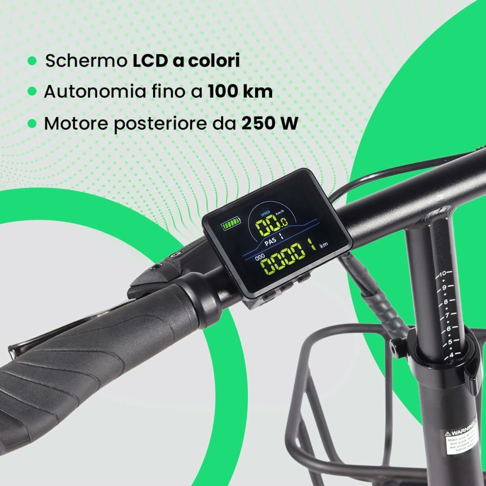 Vélo Électrique Youin BK1750 LUXOR II PRO A/N Jaune 250 W