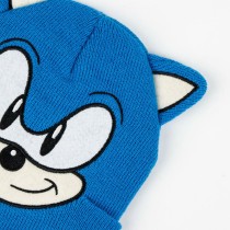 Hat & Gloves Sonic Blue 2 Pieces