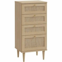 Chest of drawers Beige 50,4 x 41,4 x 108,8 cm
