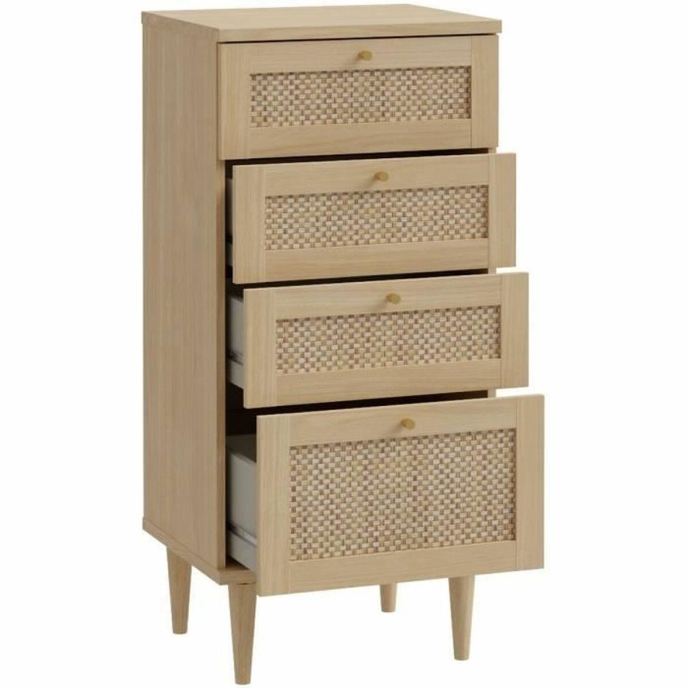 Kommode Beige 50,4 x 41,4 x 108,8 cm