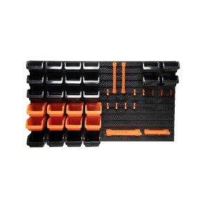 Regal Black & Decker Schwarz 98 X 23 X 43 CM Kunststoff 43 Stücke