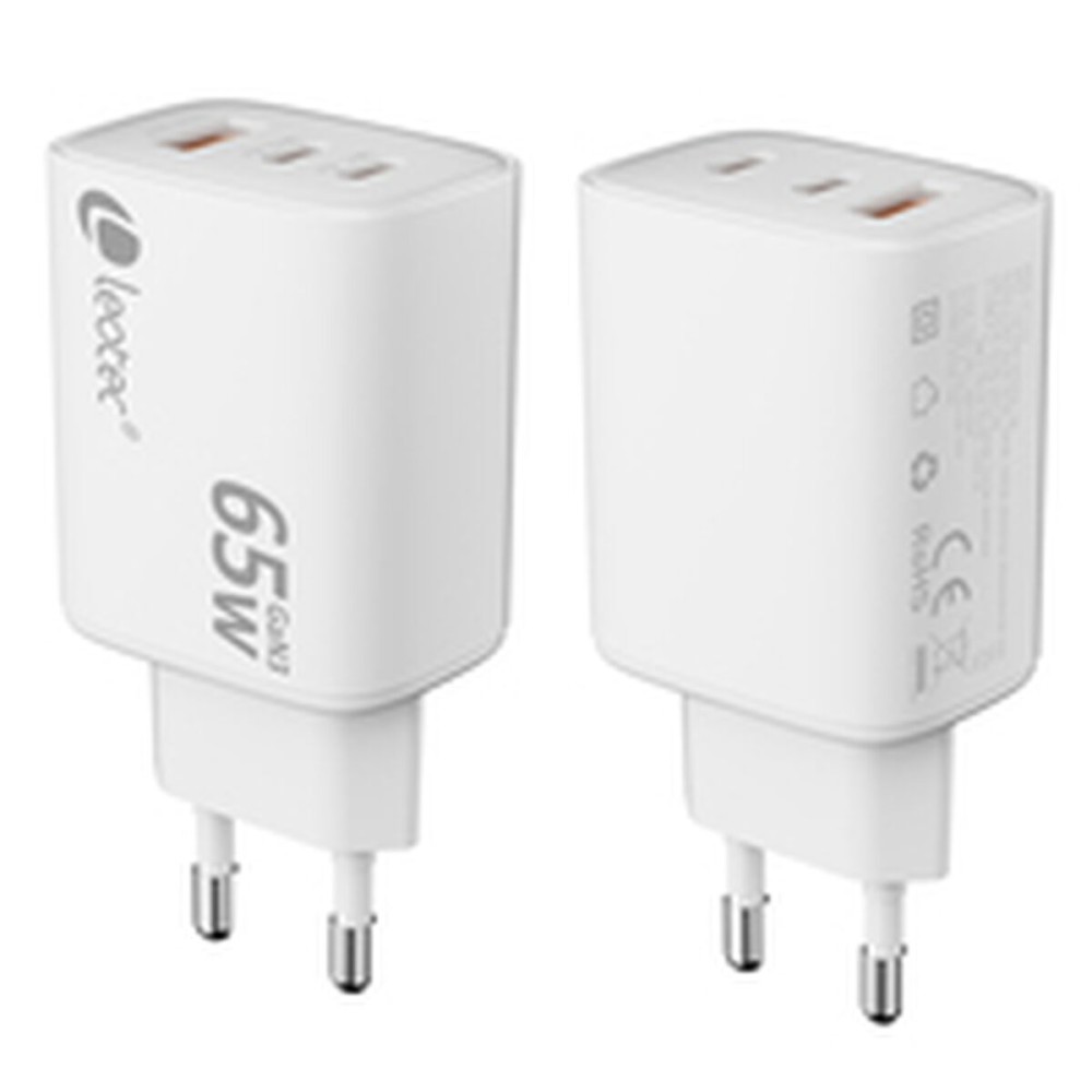 Wall Charger LEOTEC LECSPH65W3W2 65 W White