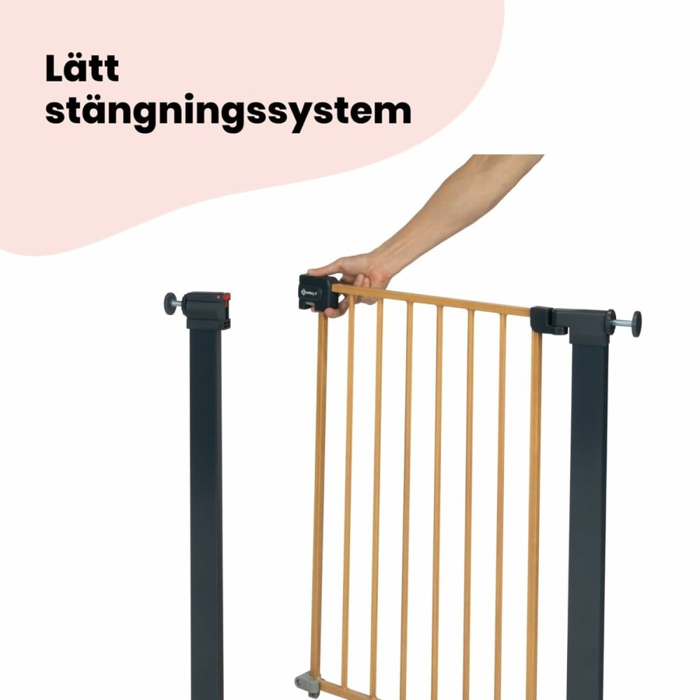 Safety barrier Safety 1st Easy Close Brown Black 73-80 cm