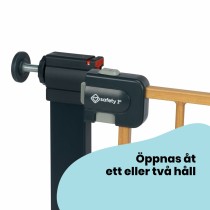 Sicherheitsbarriere Safety 1st Easy Close Braun Schwarz 73-80 cm