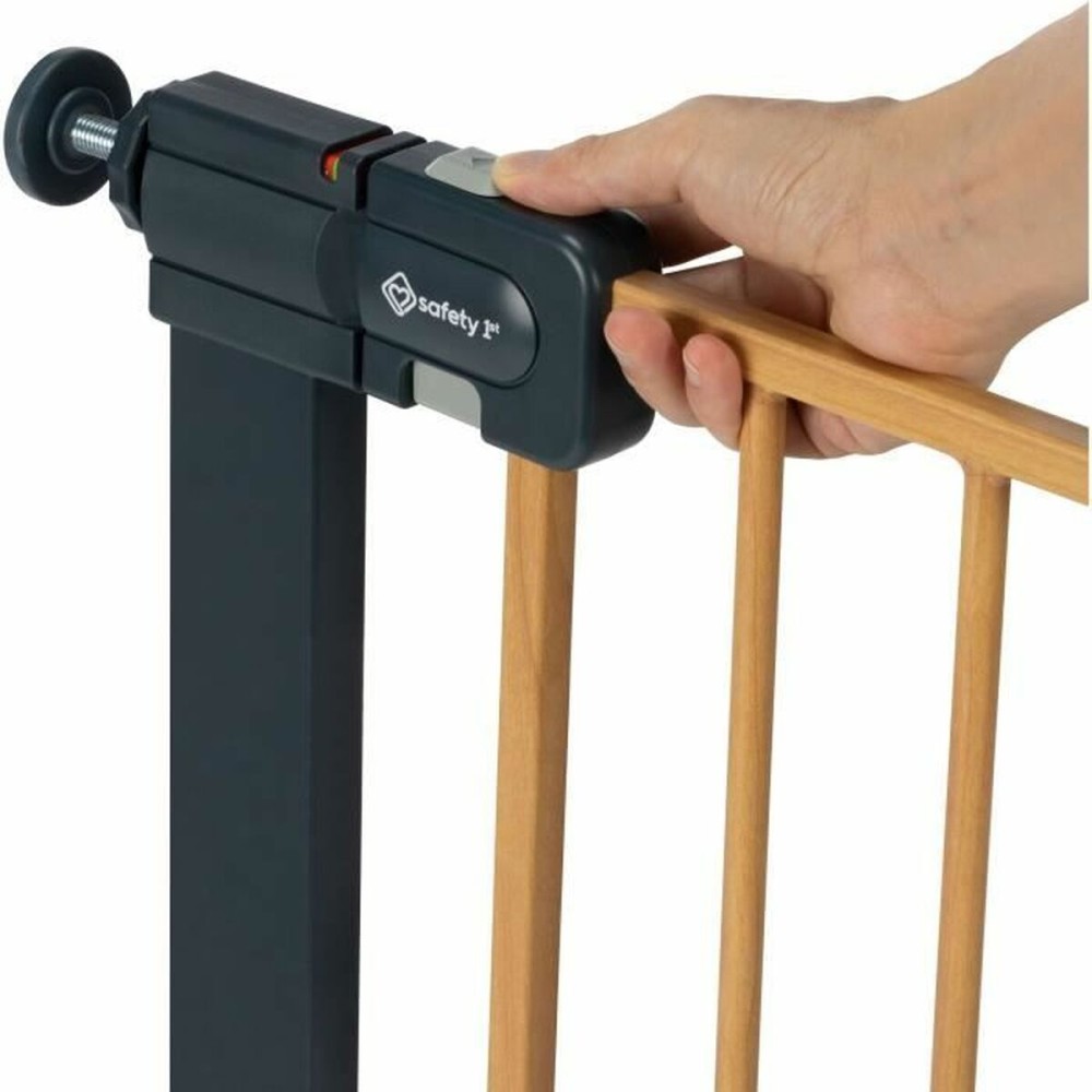 Sicherheitsbarriere Safety 1st Easy Close Braun Schwarz 73-80 cm