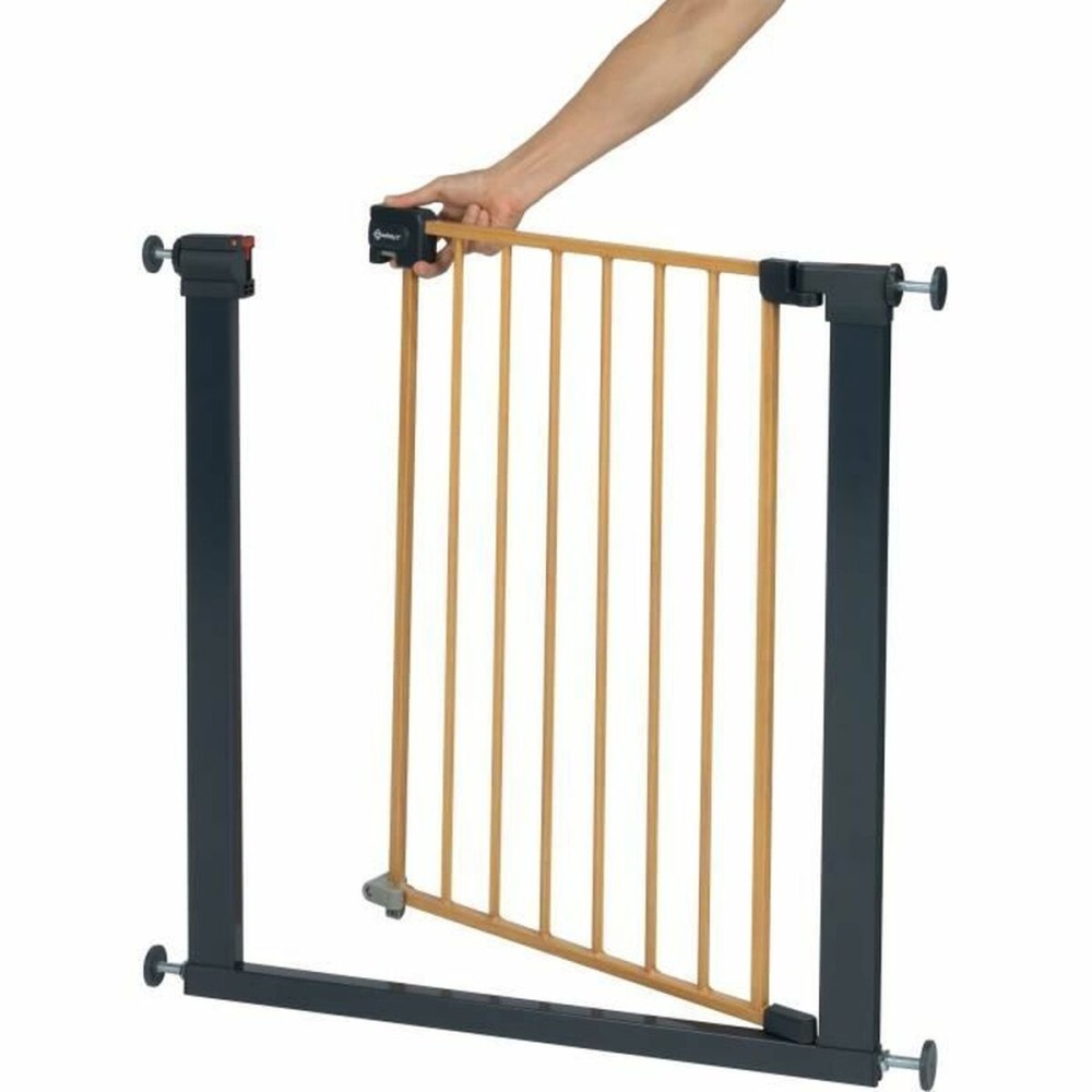 Sicherheitsbarriere Safety 1st Easy Close Braun Schwarz 73-80 cm