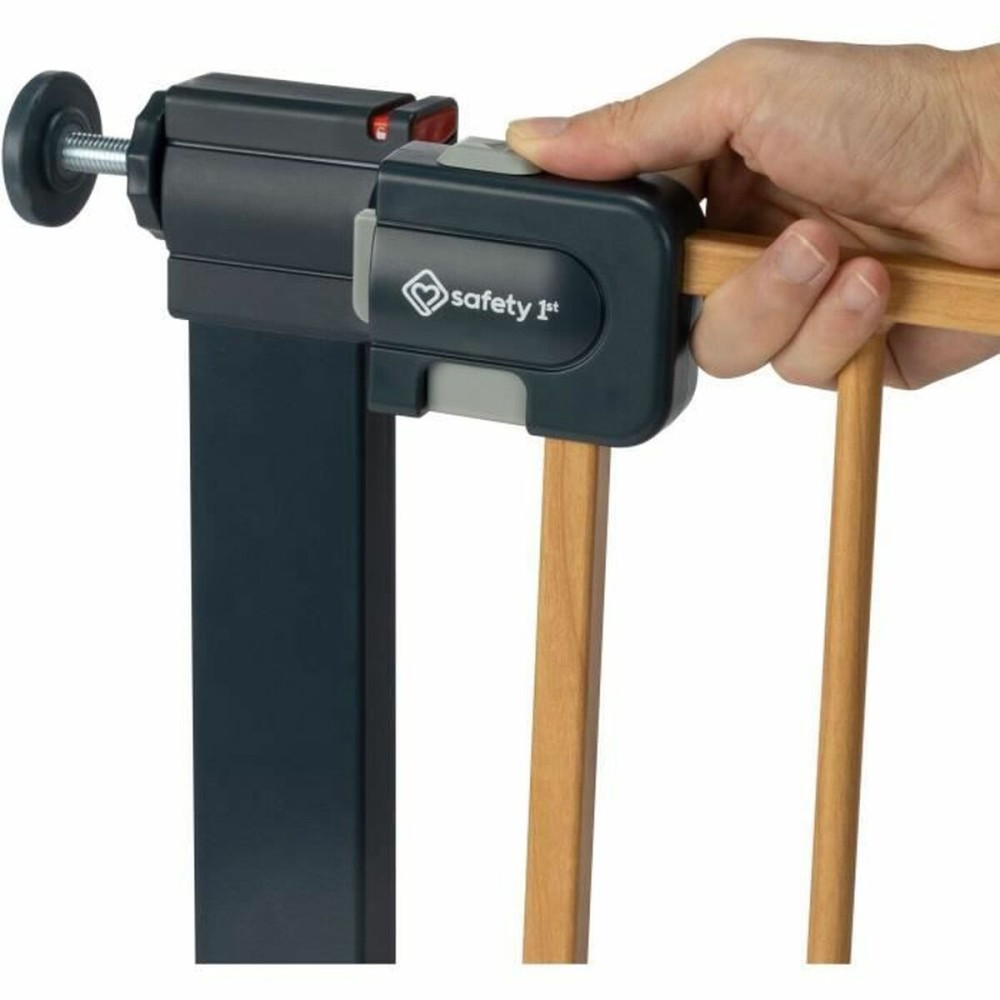 Sicherheitsbarriere Safety 1st Easy Close Braun Schwarz 73-80 cm