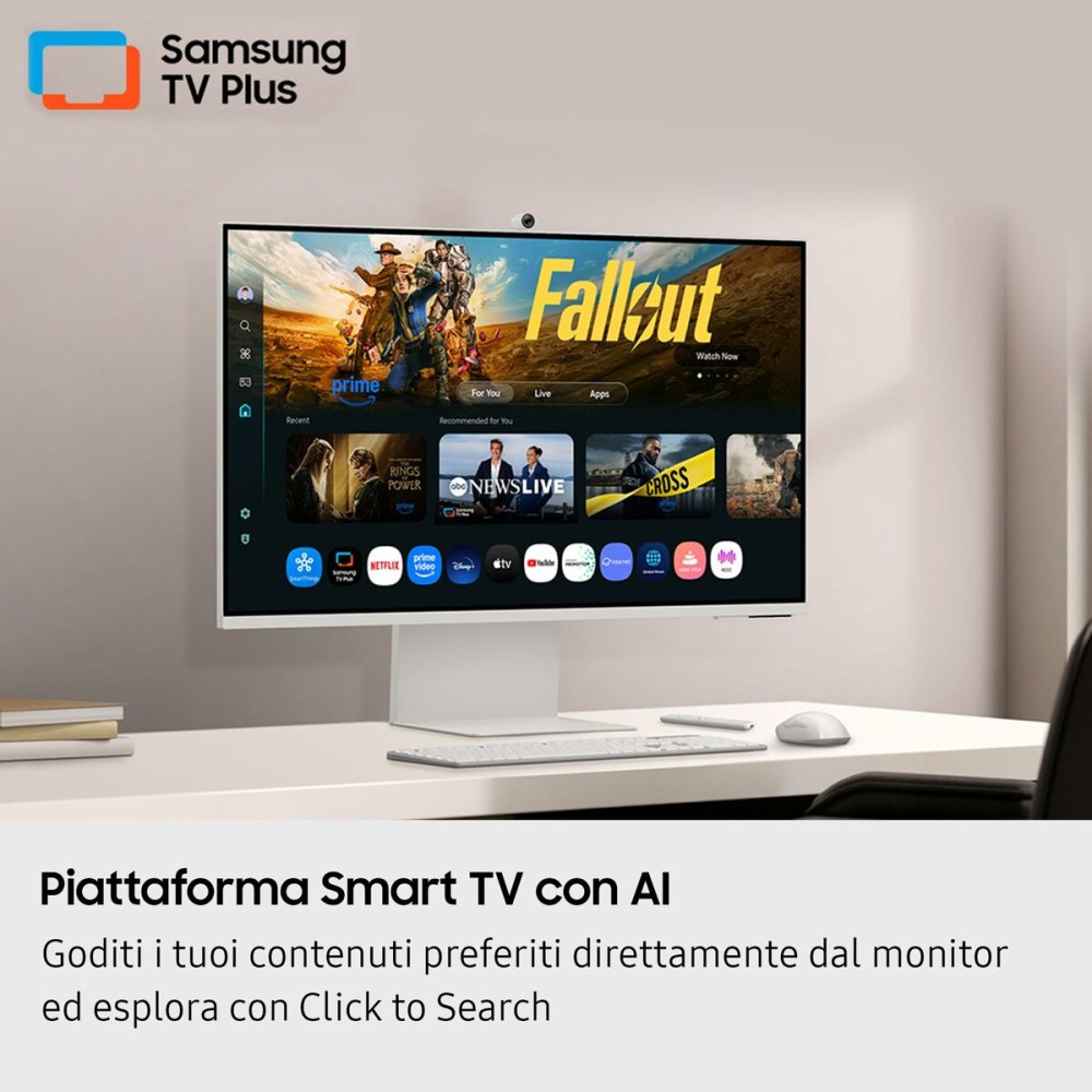 Gaming-Monitor Samsung M8 M80F S32FM801UU 4K Ultra HD 32"