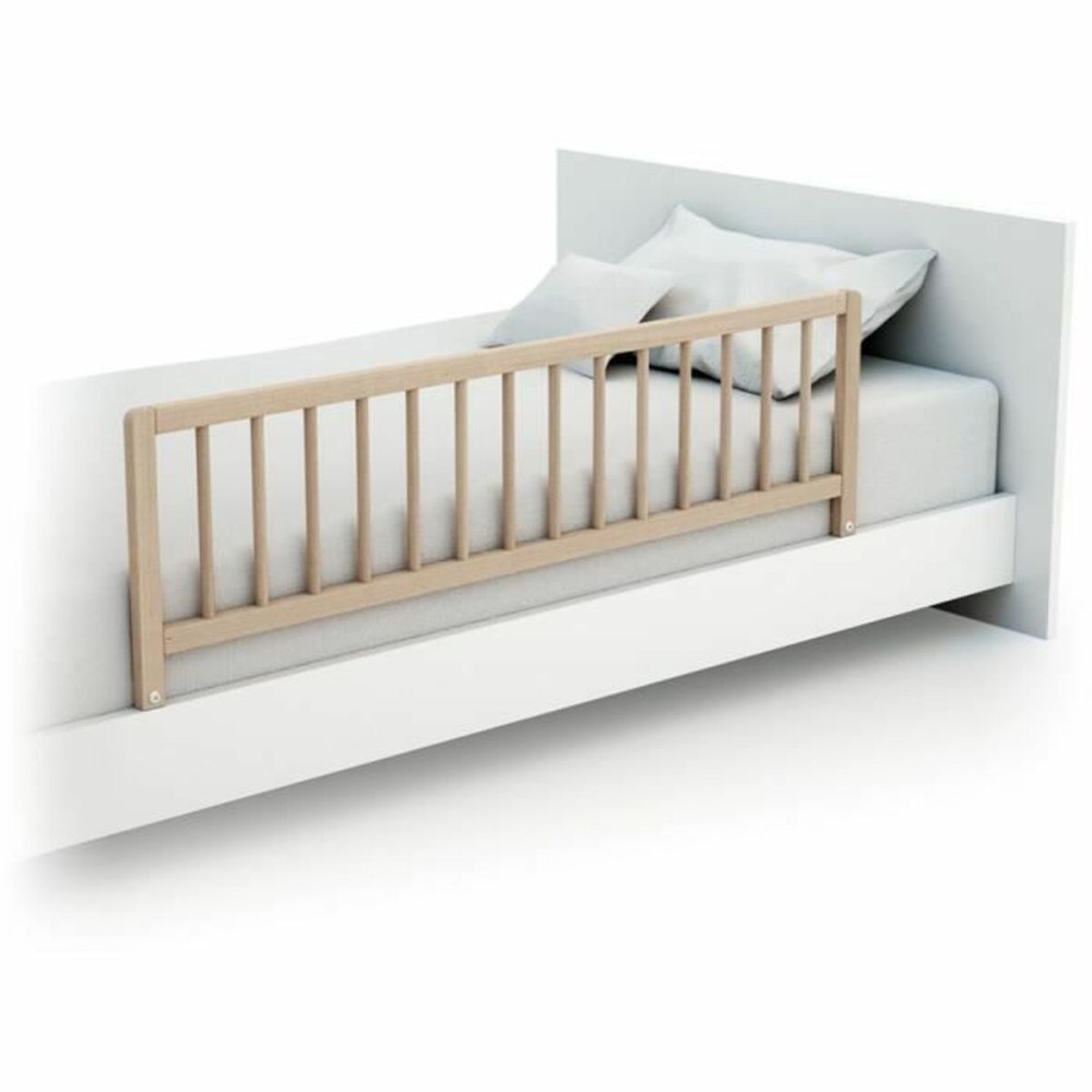 Bettgitter 117 x 34,5 x 31 cm Holz Braun