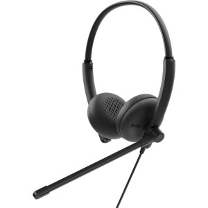 Kopfhörer mit Mikrofon Dell WH125-DWW Schwarz