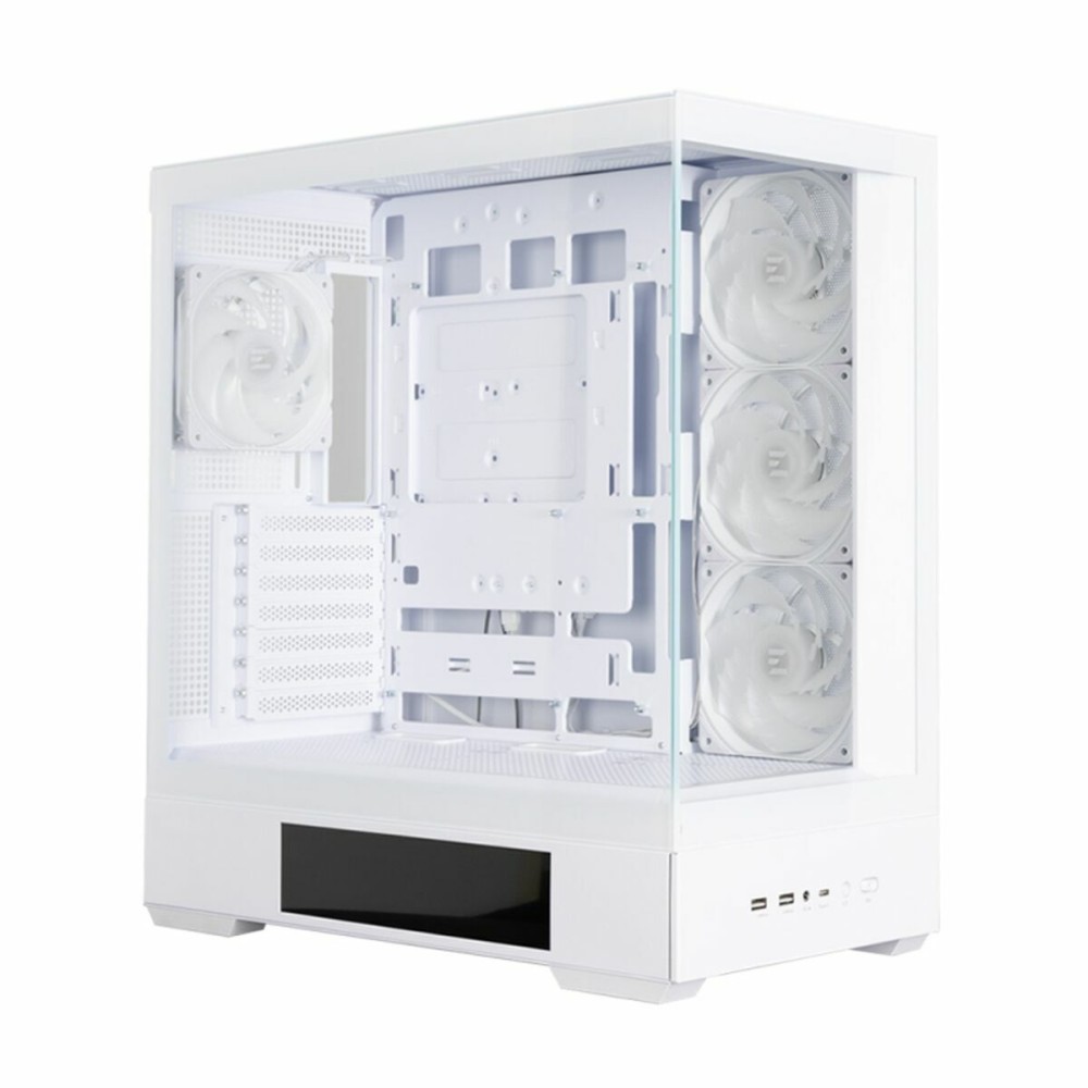 ATX Semi-Tower Gehäuse Zalman P40 DS WHITE Weiß