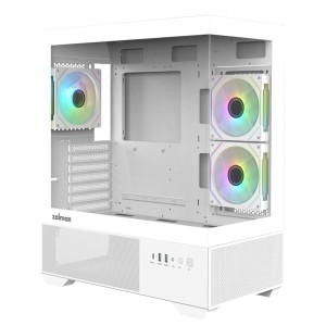 ATX Semi-Tower Gehäuse Zalman CHRONIX WHITE Weiß