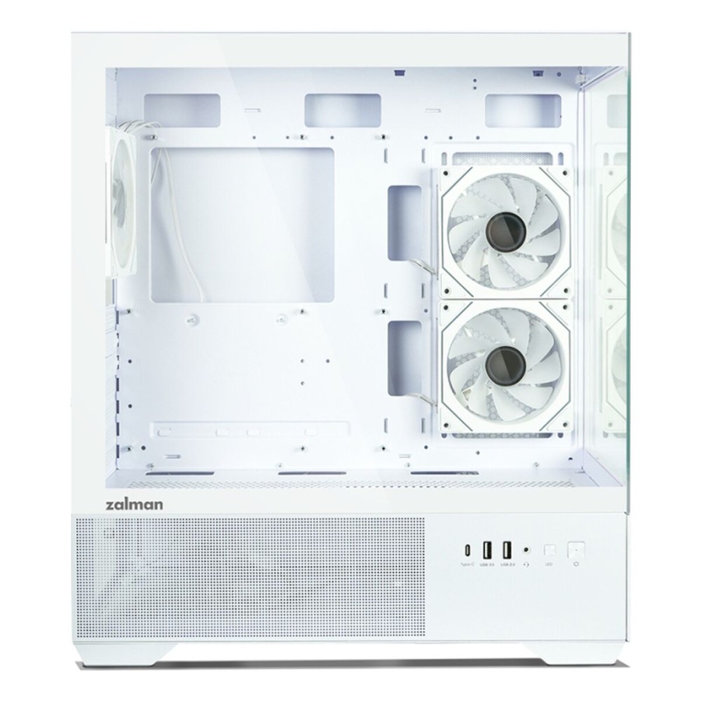 ATX Semi-Tower Gehäuse Zalman CHRONIX WHITE Weiß