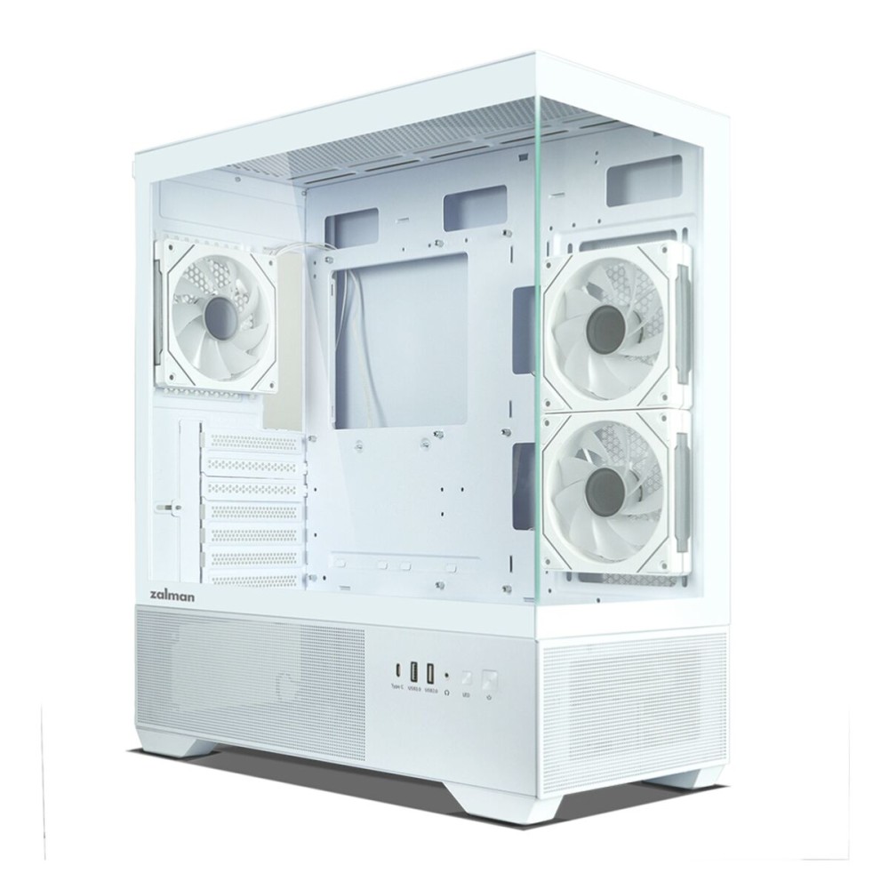 ATX Semi-Tower Gehäuse Zalman CHRONIX WHITE Weiß
