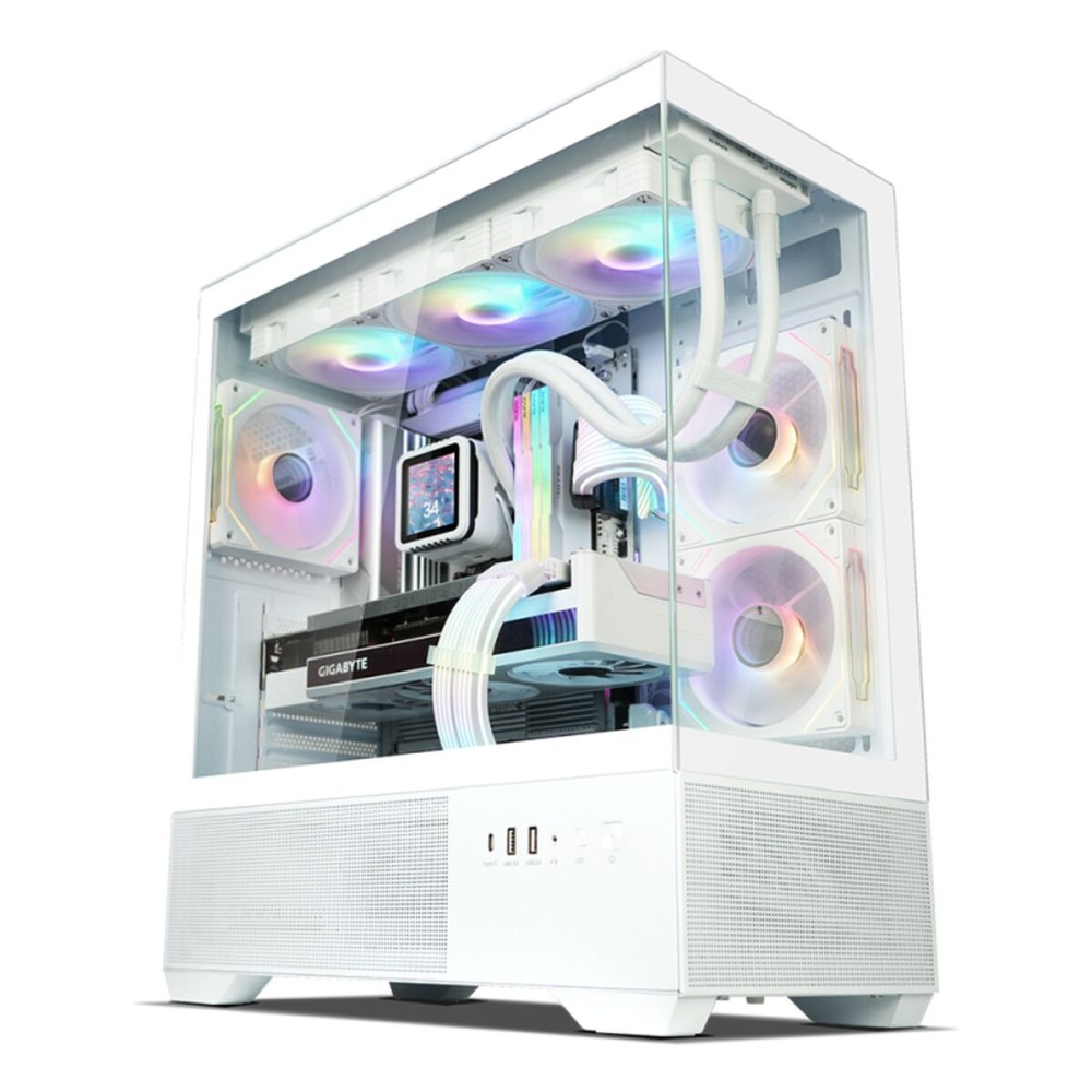 ATX Semi-Tower Gehäuse Zalman CHRONIX WHITE Weiß