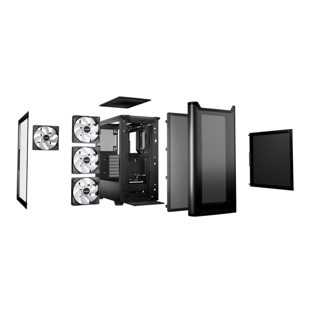 ATX Semi-Tower Gehäuse Be Quiet! Pure Base 501 LX Schwarz