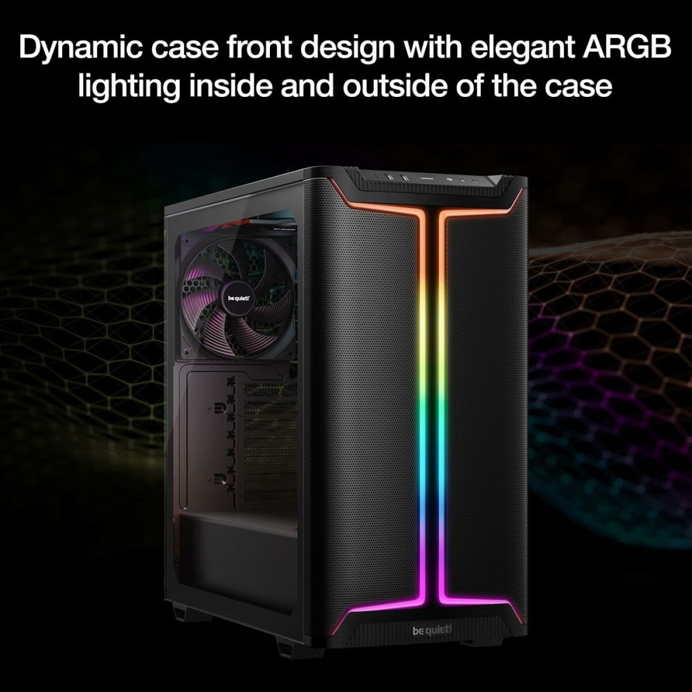 ATX Semi-tower Box Be Quiet! Pure Base 501 DX Black